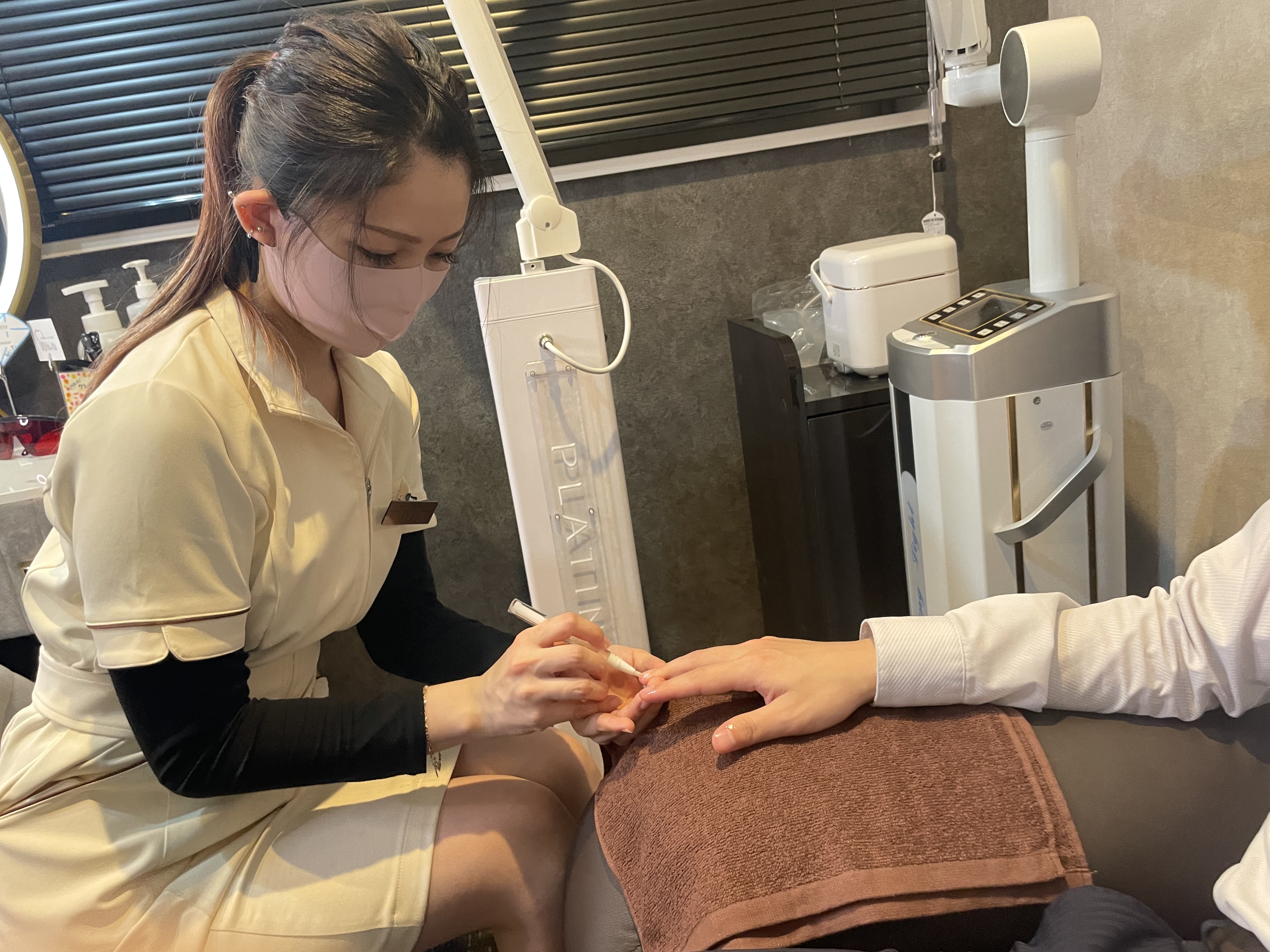 定額メンズネイルケア