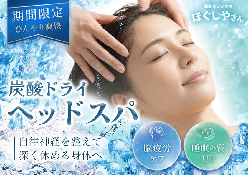 【炭酸ドライヘッドセット】