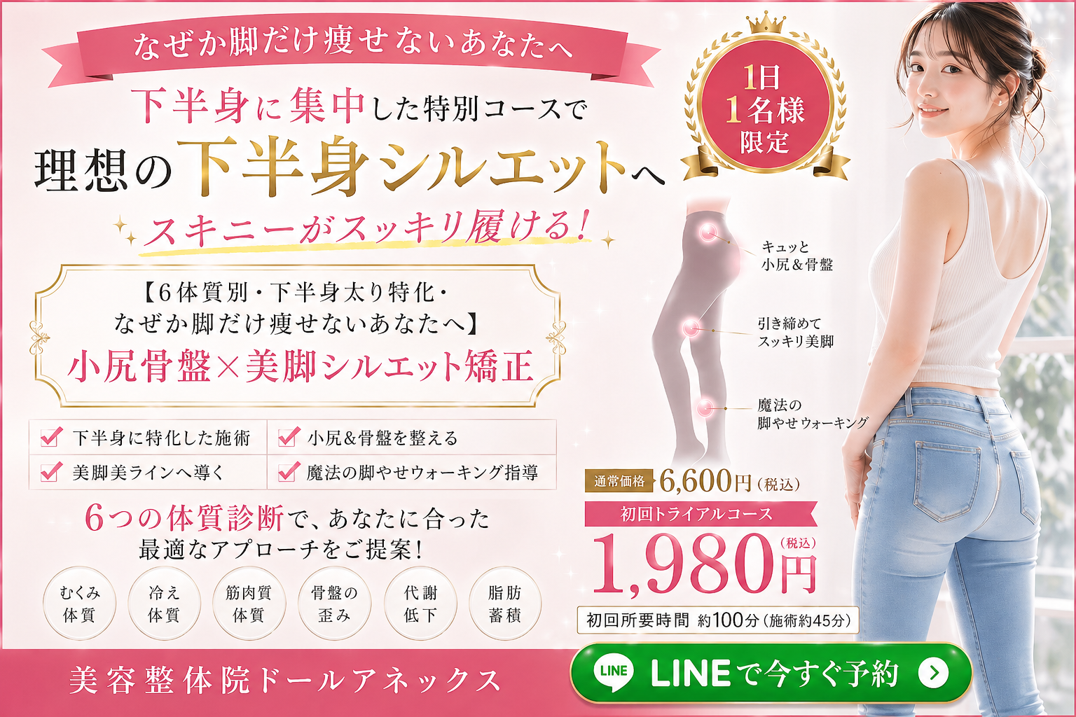 初回トライアル脚痩せ特化
