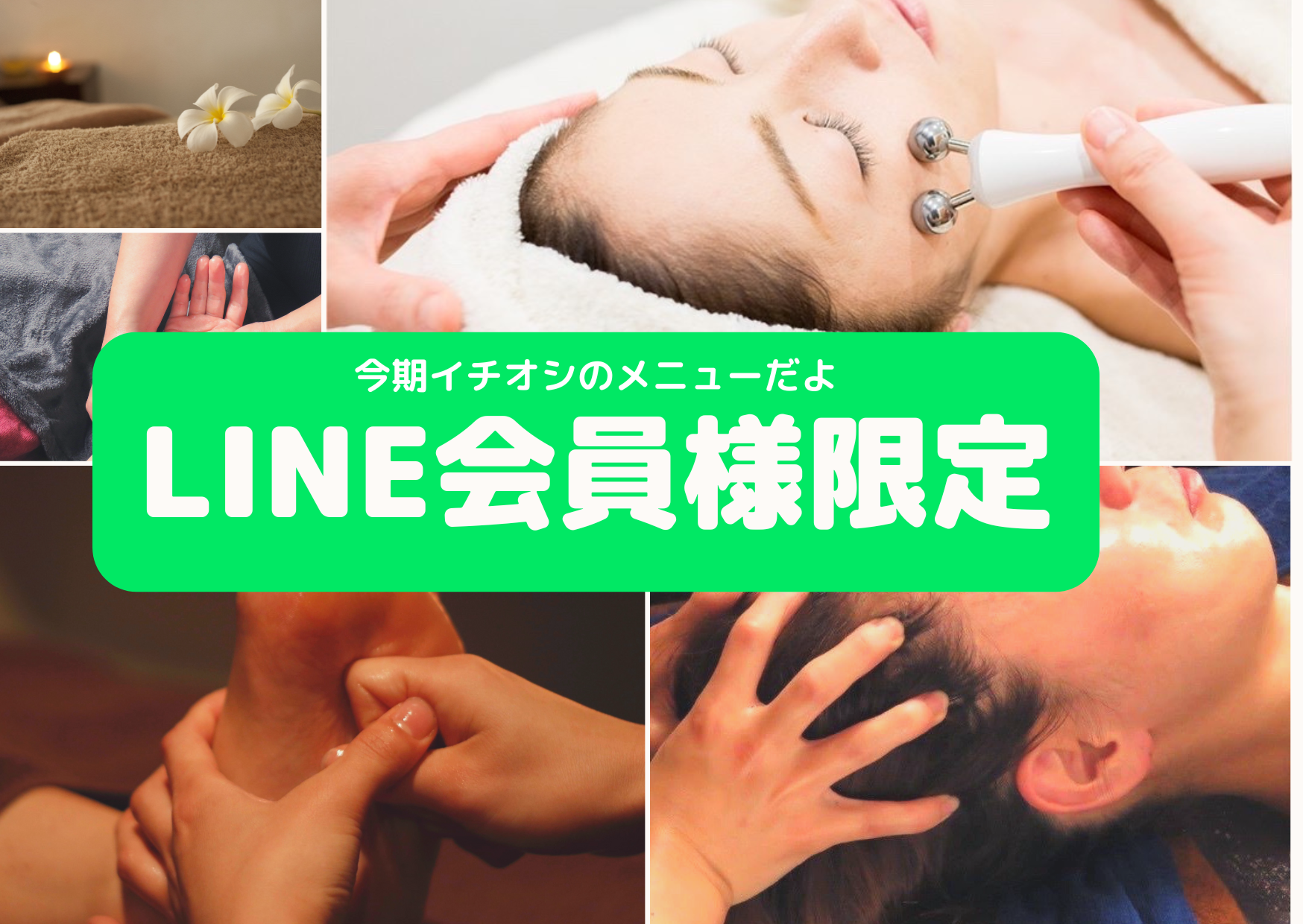 LINE＠会員限定クーポン【今期のおすすめ♪】