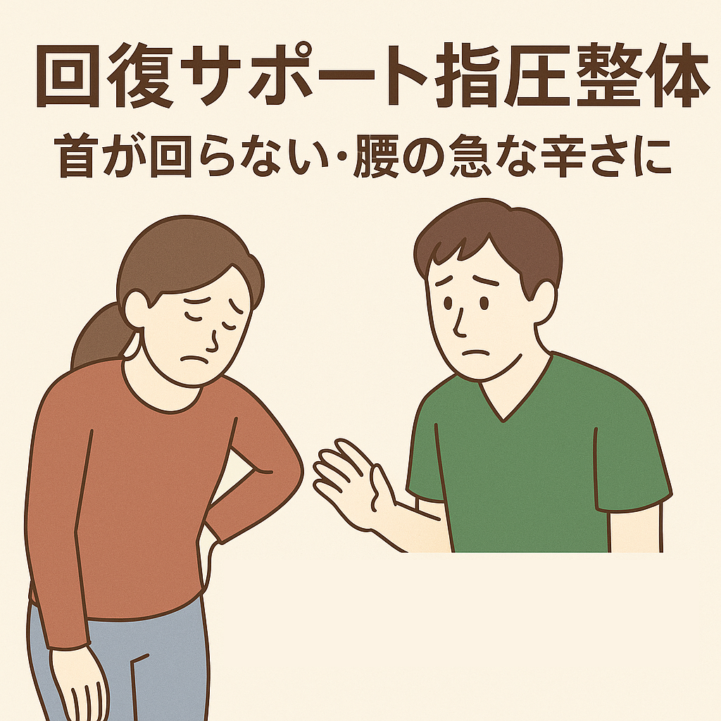 回復サポート指圧整体