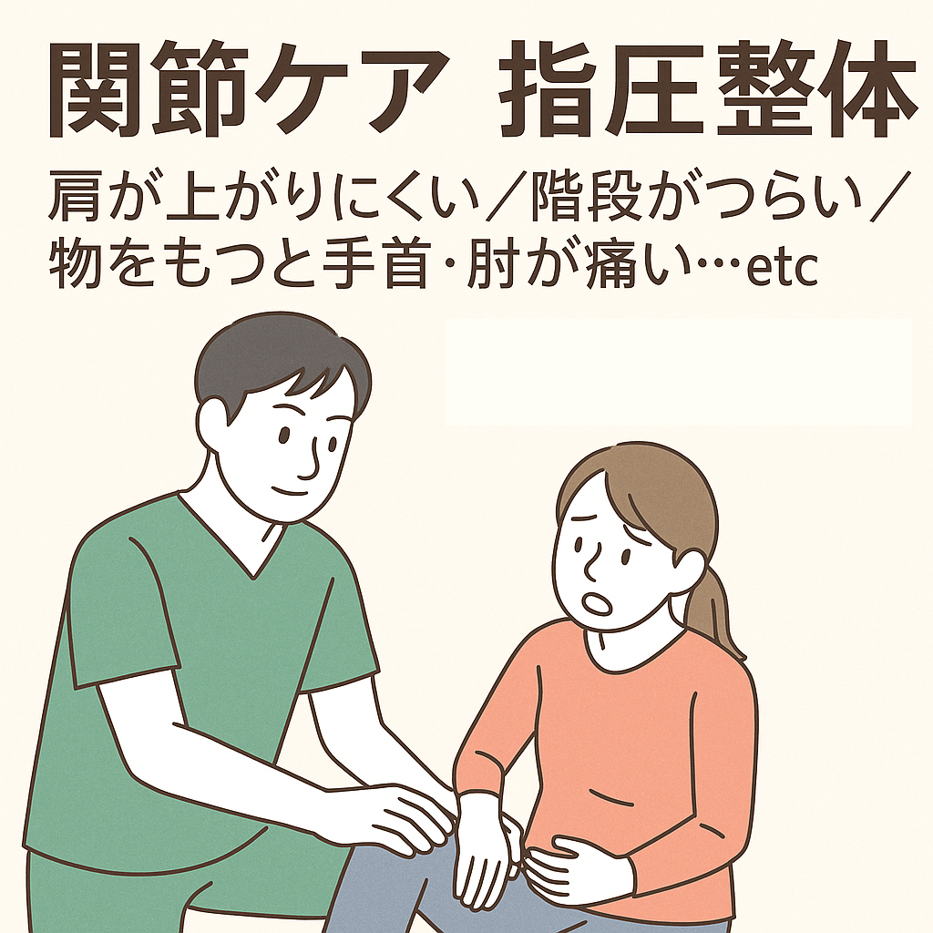 関節ケア指圧整体