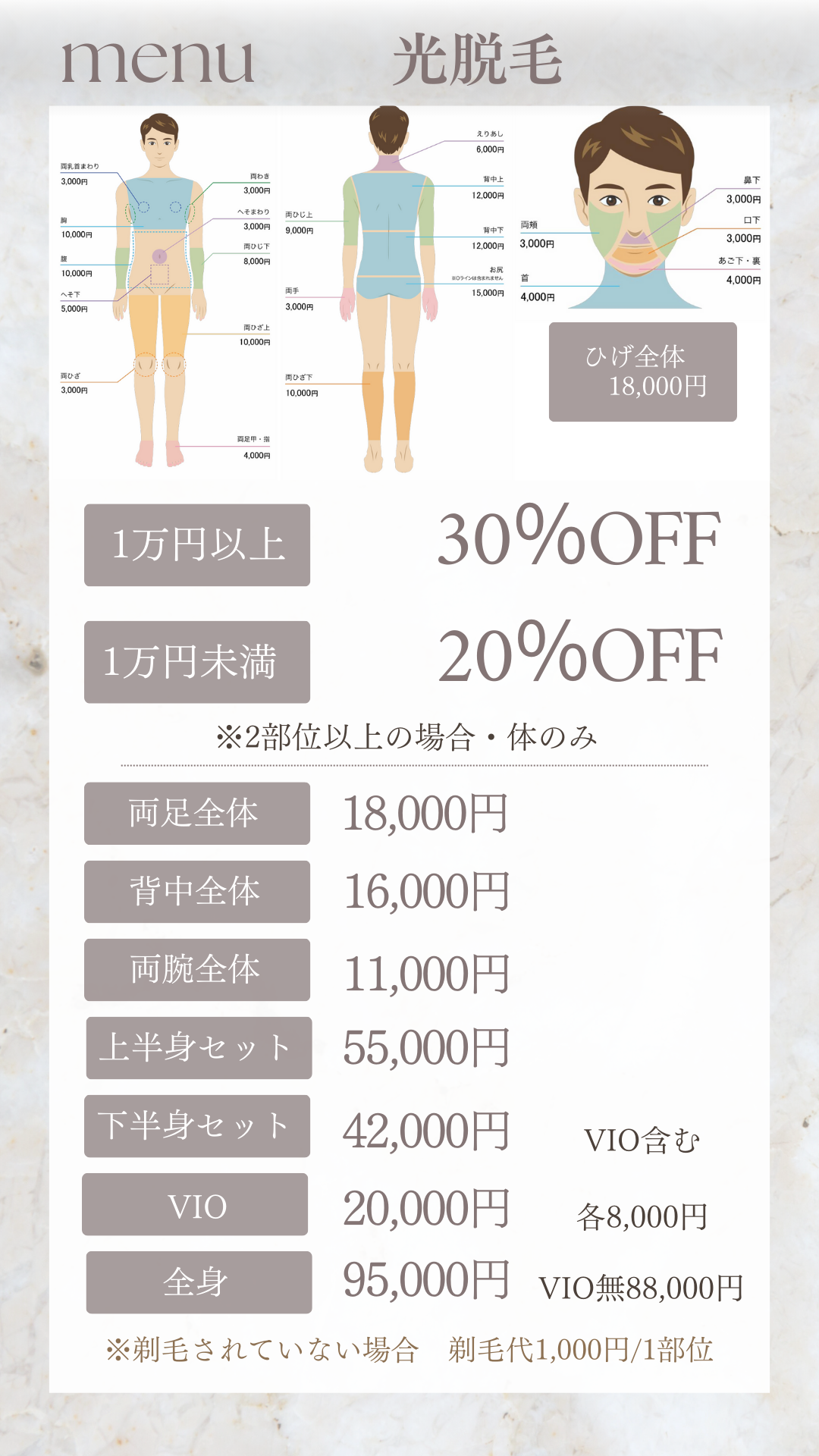 光脱毛